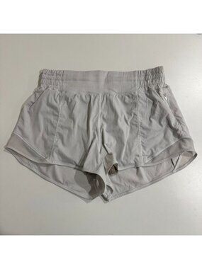 Lululemon Hotty Hot Short *High-Rise 2.5" White Size 6